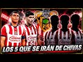 😱Las 5 salidas que prepara Chivas para el Apertura 2026