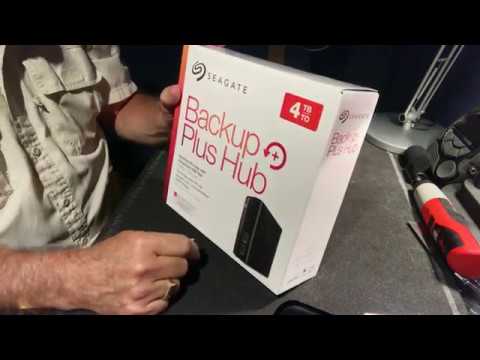 Seagate Backup Plus Hub Unboxing and Review