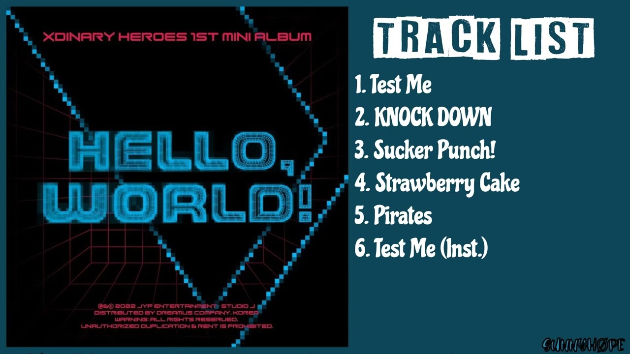 XdinaryHeroes HELLO,WORLD! ジュヨン withmuu Xdinary Heroes Hello, World! 1st Mini Album Showcase - YouTube