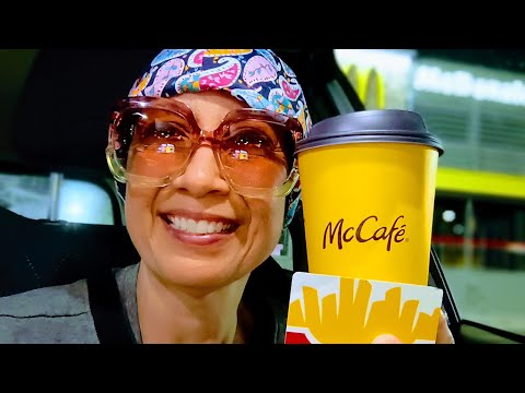 ASMR ☕ LOVIN' MY LATTE #McDonalds