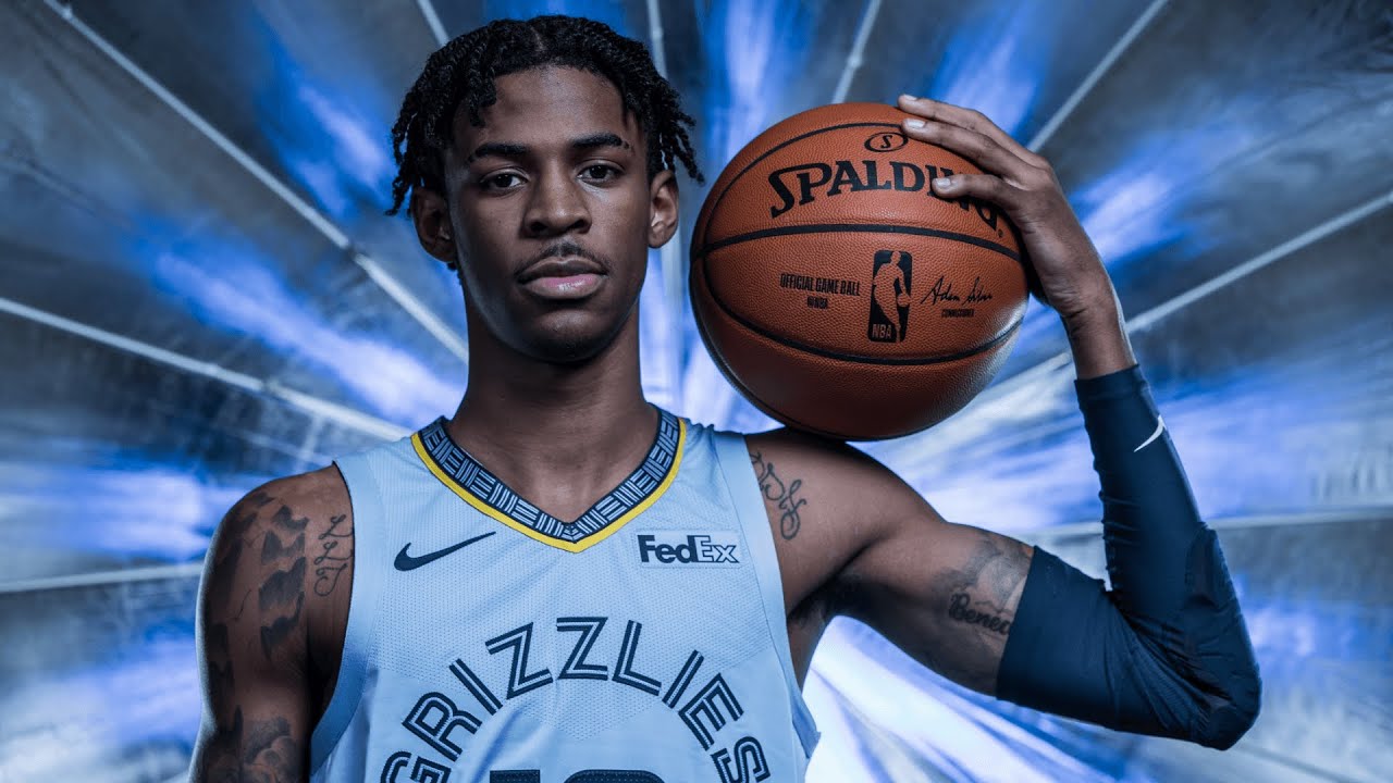 Ja Morant's Blue Hair: A Trendsetter in the NBA - wide 4