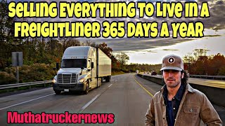 Thousands Of Truckers Say That Driver Made A Mistake To Live In A Semi Truck 365 Days A Year