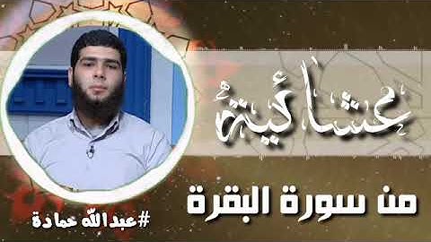 عشائية لما تيسر من سورة البقرة 🎙️ عبدالله حمادة