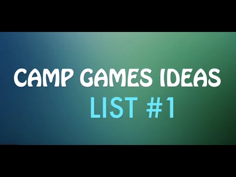 Camp Games Ideas 1 - Youth Or Family Camp Relay Games