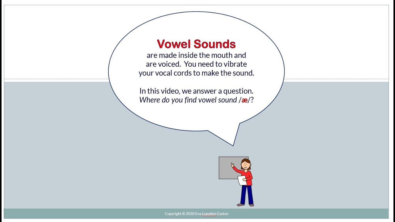 Vowel Sound /æ/ - YouTube