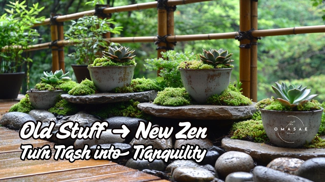 Turn Trash into Tranquility: Upcycled Japanese Garden Ideas You’ll Love