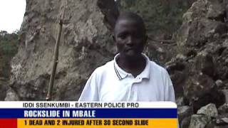 Mbale rock slide kills villager