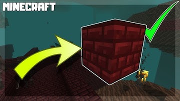 MINECRAFT | How to Make RED NETHER BRICKS! 1.16.1