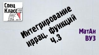картинка: Интегрирование иррациональных функций. Часть 3 - bezbotvy