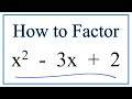 Factoring Quadratic Equations Concepts