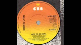 Cheryl Lynn - Got To Be Real