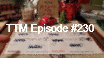 TTM Through The Mail Autograph Recap Video (4 Returns) - Episode #230 Plus Mail From Michael Myers!!