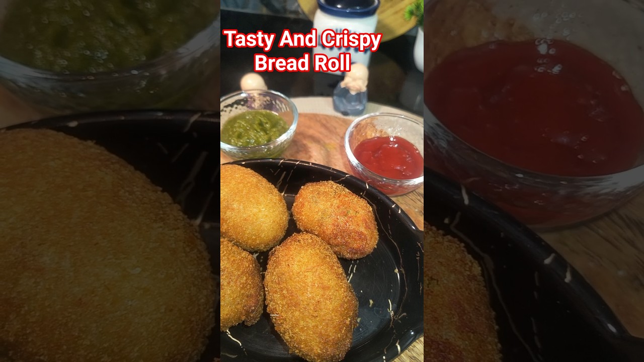 Crispy Bread Roll Recipe | Easy Snack 