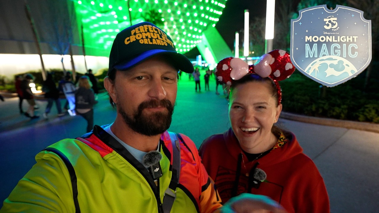 Late Night Fun At Disney's EPCOT Moonlight Magic DVC Event! | Rides, Characters & Special Fireworks!