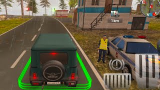 Russian Car Simulator - Police Stop Highway Android/IOS Gameplay