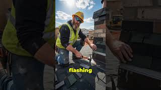 How to Install Roof Flashing the RIGHT Way (Step Flashing, Kick-Out &amp; Lead Flashing) #shorts