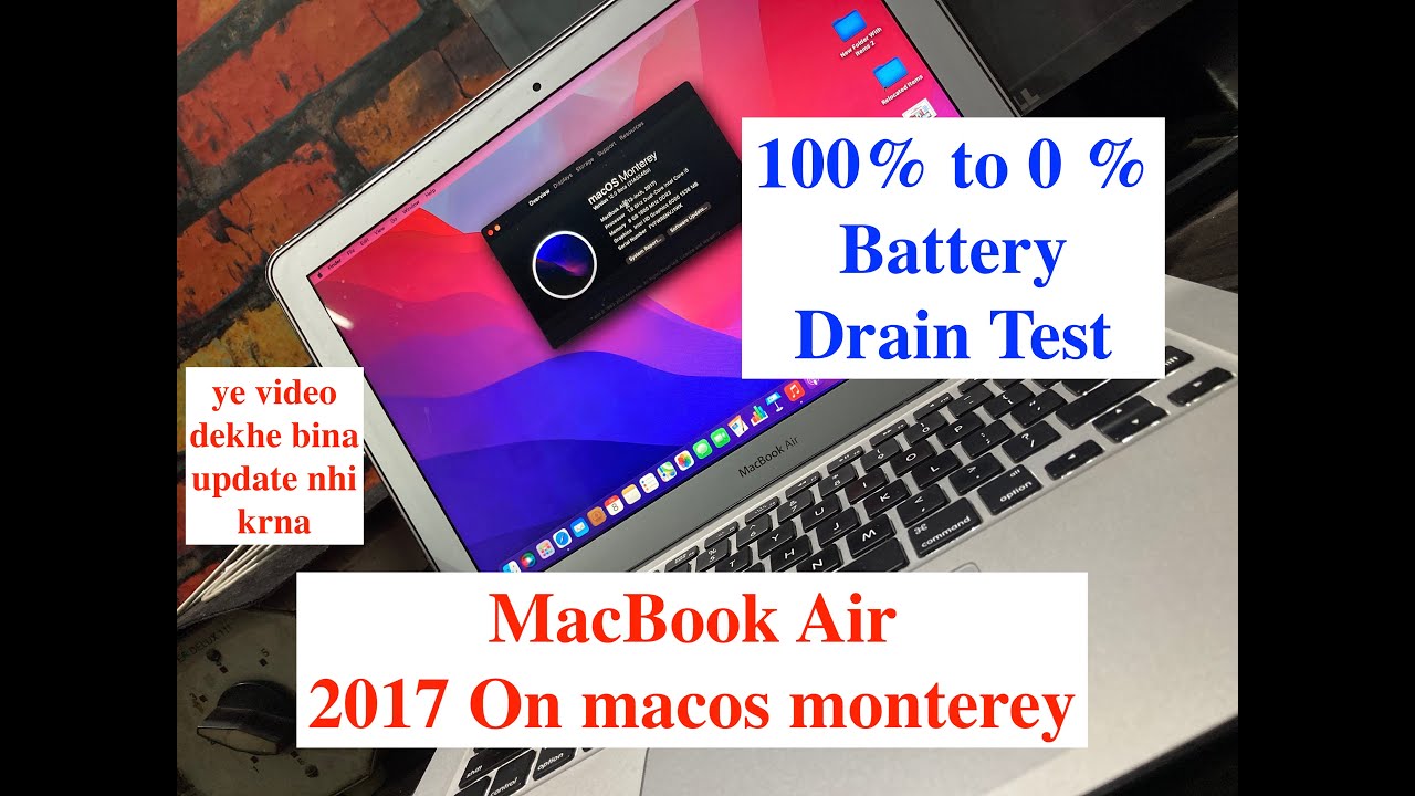 macbook air 2017 battery drain test | MacBook Air real life battery ...