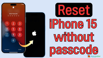 How to reset iPhone 15 without passcode – iOS 17/iOS 18 [Factory reset]