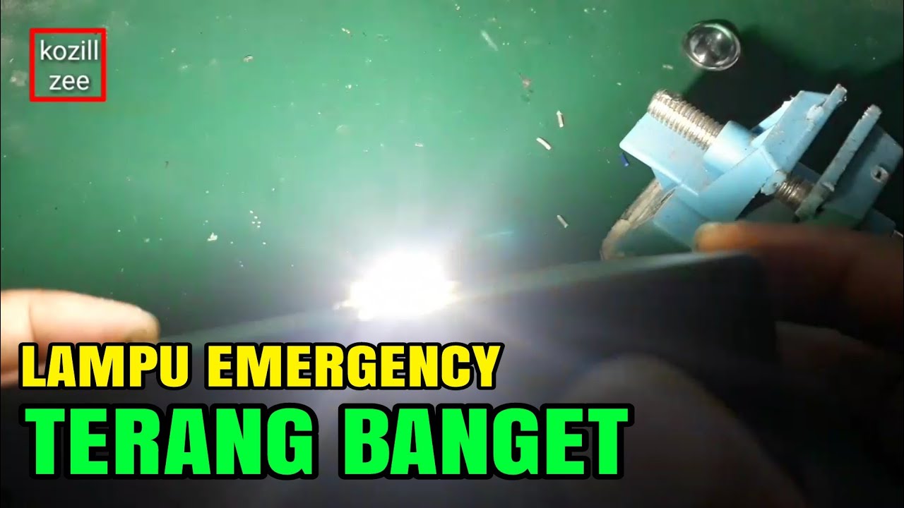 Cara Memperbaiki Charger Lampu Emergency - Simak Gambar 