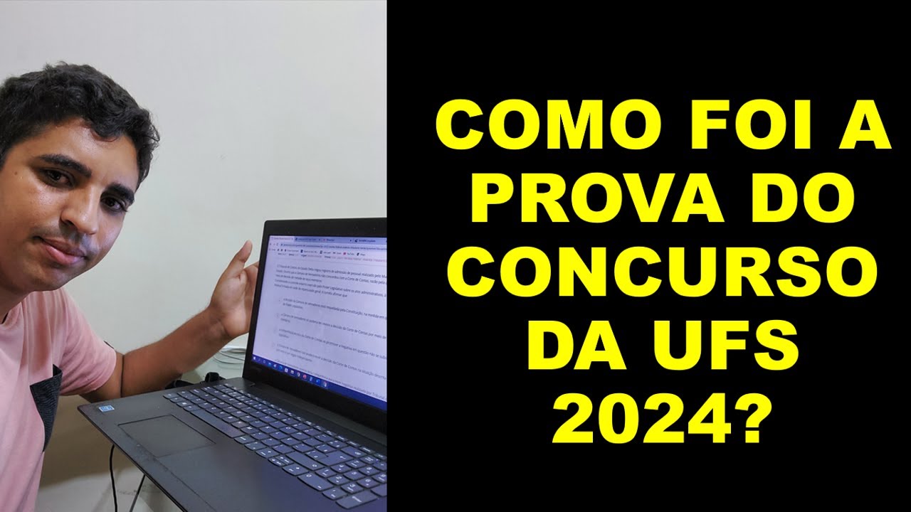 O QUE ACHEI DA PROVA DE ASSISTENTE ADMINISTRATIVO DA UFS? #concursoufs
