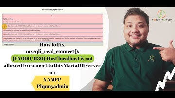 How to Solve "(HY000/1130): Host 