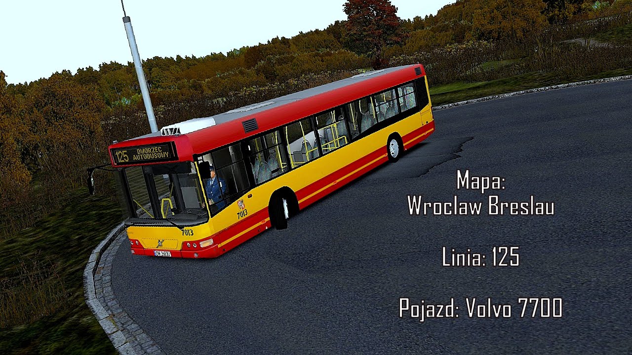 OMSI 2: Przejazd Volvo 7700 po Wrocławiu | Linia 125