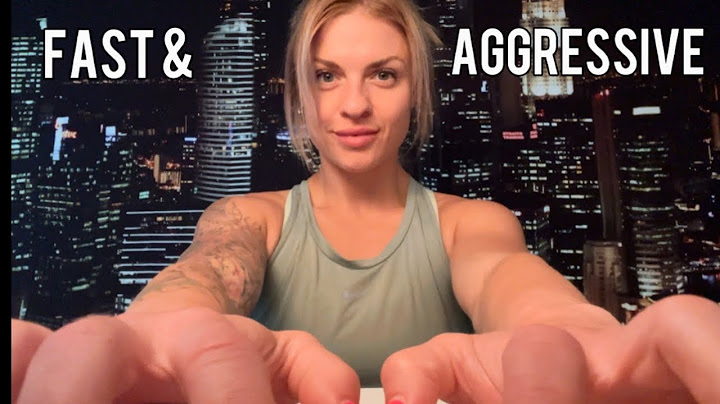 FAST & AGGRESSIVE ASMR RANDOM TRIGGERS