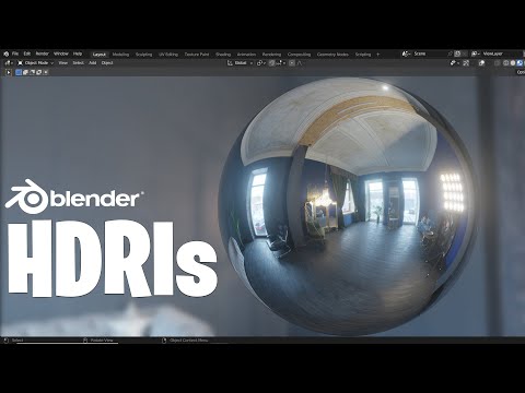 How to Use HDRI's Lighting in Blender 3.6