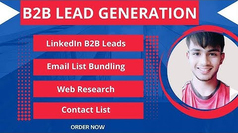 Email Finding/ B2B Lead Generation/ Prospect List Building/ Data Entry #b2bleadgeneration #lead