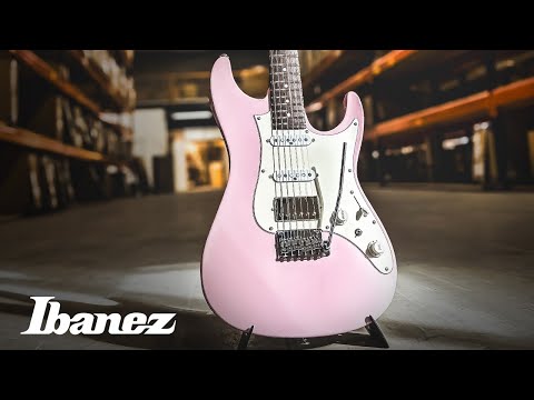 Ibanez Prestige AZ2204NW Electric Guitar - Pastel Pink