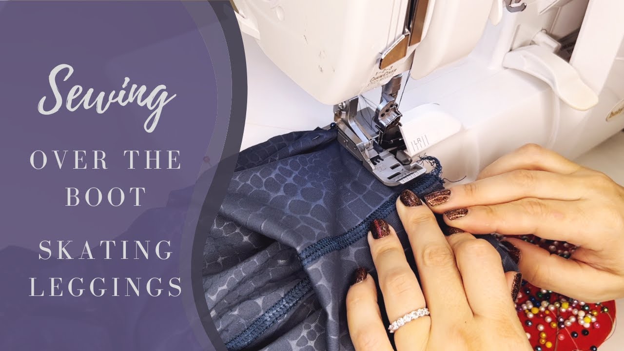 How I Sew My Figure Skating Leggings!! 