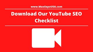 Ultimate YouTube SEO Checklist
