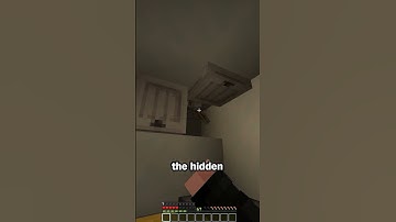 Powdered snow secret entrance