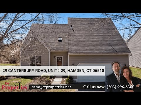 29 Canterbury Road, Hamden, CT home video tour
