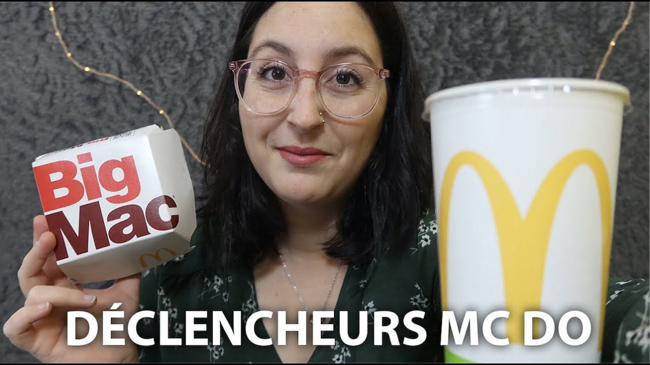 ASMR | DÉCLENCHEURS DU MC DO 🍔