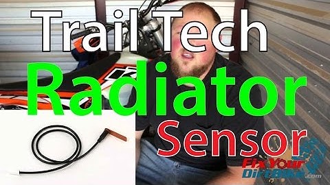 Trail Tech Radiator Mounted Temp Sensor | Fix Your Dirt Bike.com