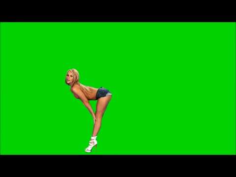 Sony Vegas Pro - Green Screen Dancing Girl #6 No Ad FREE Download