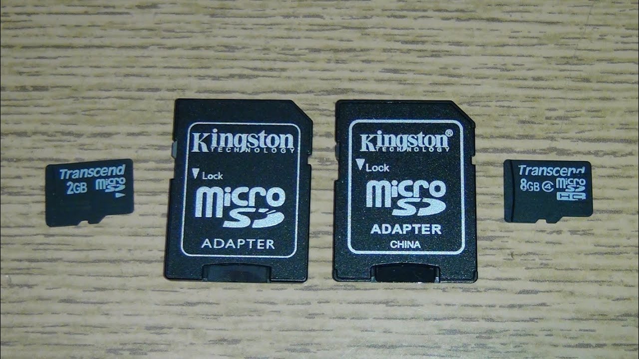 Micro-SD - Transcend (2 GBytes, 8 GBytes) / Nitro Electronics