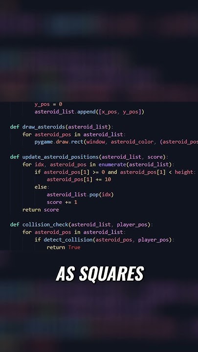 simple 2d game in python | #python - YouTube