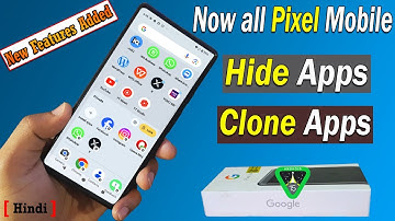 How to Use Dual App in Pixel 7a | How to App Hide in Google Pixel Mobile