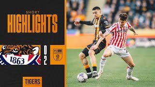 Hull City 0-2 Stoke City | Short Highlights | Sky Bet Championship