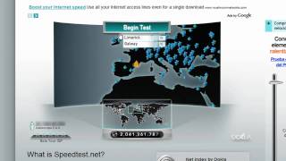 Speed Test (Fiber Optic) www.Speedtest.net screenshot 3