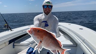 SNAPPER Fishing On The Texas Coast {Catch Clean Cook} We Limited Out