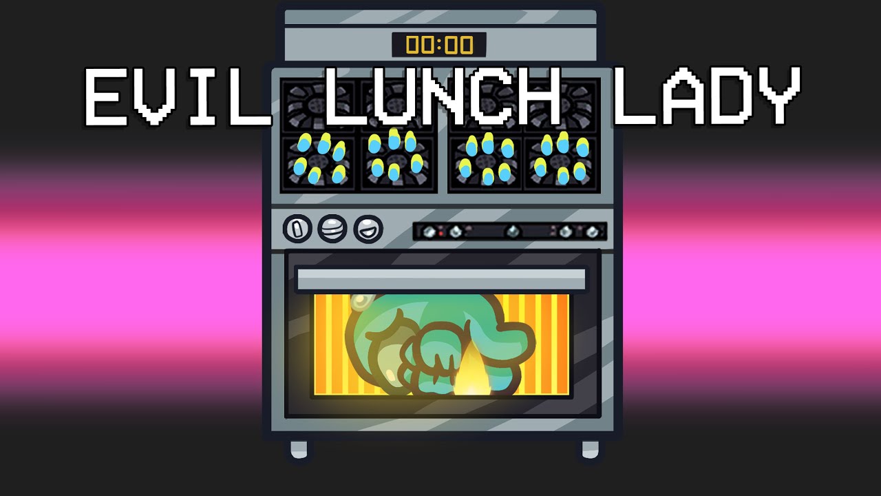 Escape The EVIL LUNCH LADY in Among Us!