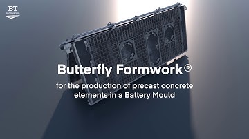 Efficient production of precast concrete elements with the Butterfly Battery® Mould