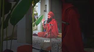 Holding breath holding life - Yogi Amandeep Singh