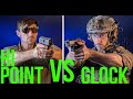 The Cheapest handgun VS a Glock (Hi Point C9 VS Glock 19)