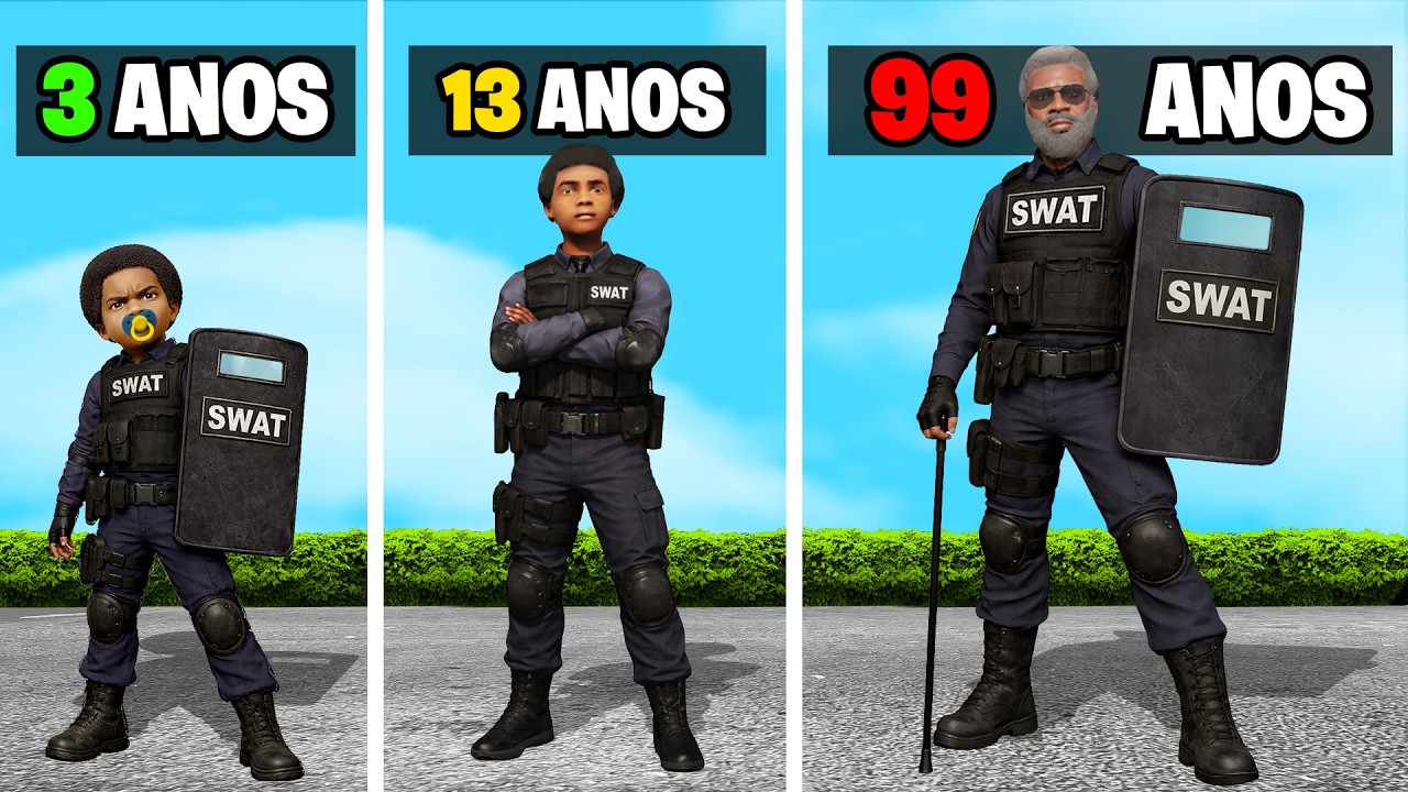 SOBREVIVENDO 103 ANOS NA SWAT DO GTA 5
