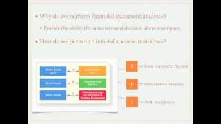 What is Financial Statement Analysis? - Accounting video