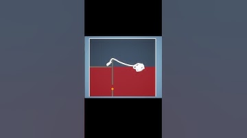 brain it on level 41 with 2 stars🌟🌟 / make the ball hit the left wall